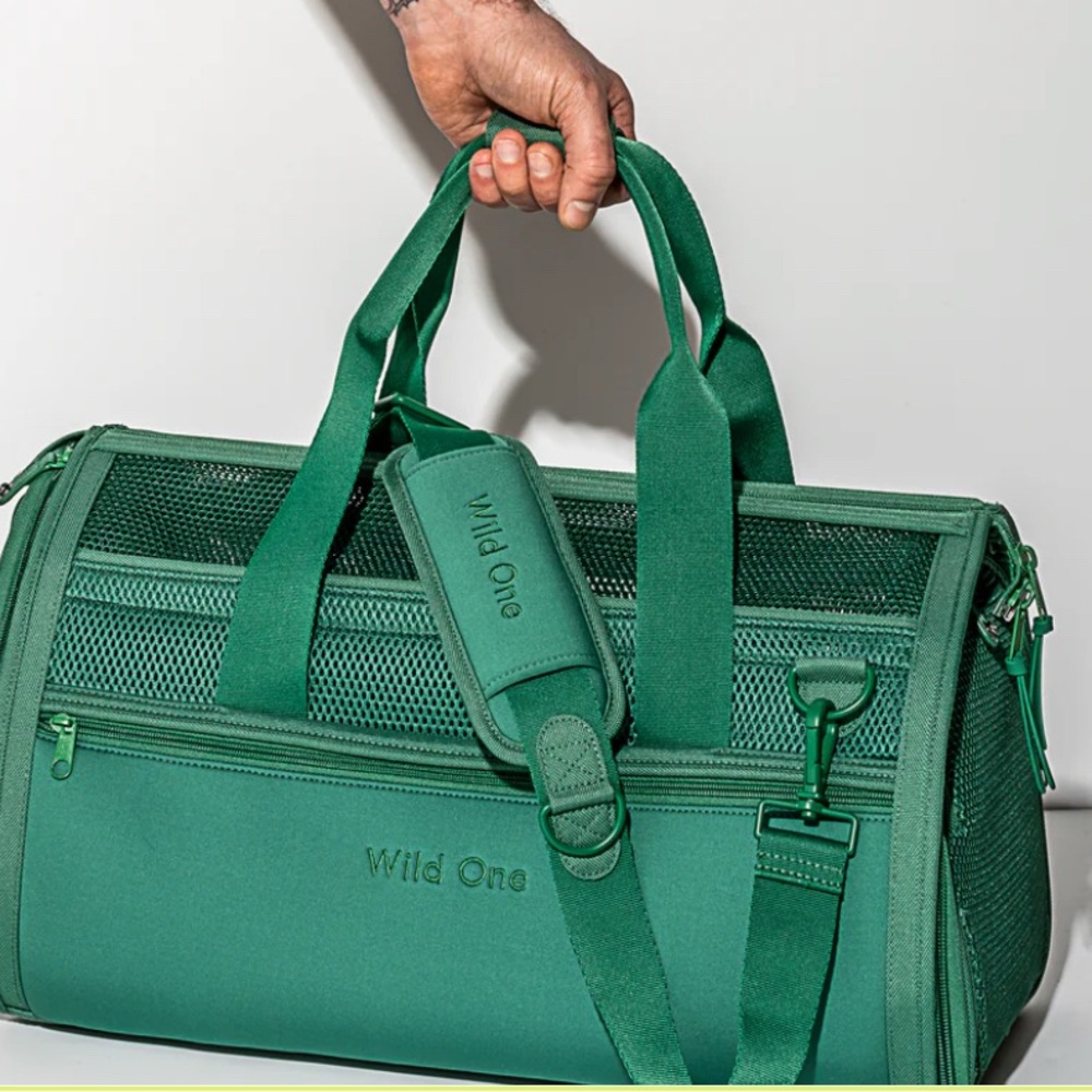 Wild One Green Dog Carrier